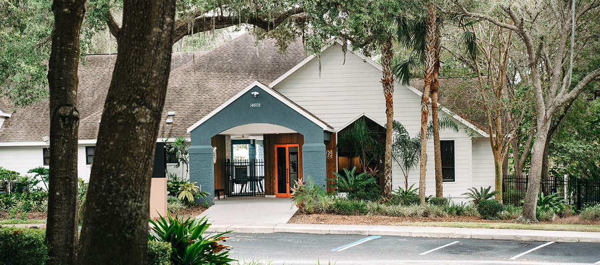 Clubhouse exterior