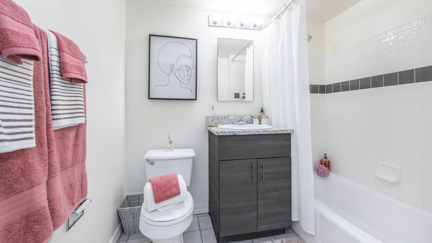 Apartment bathroom