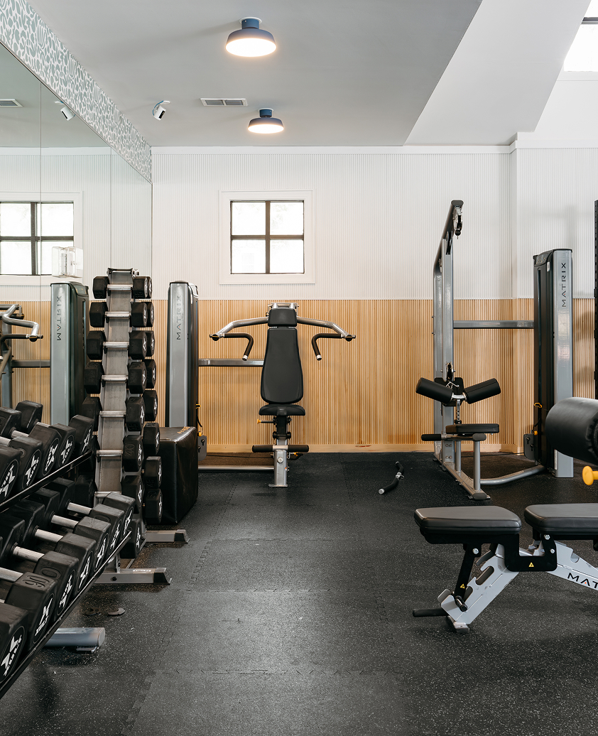 fitness center